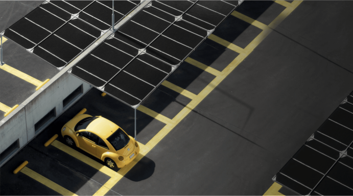 Solar Parking Lot System